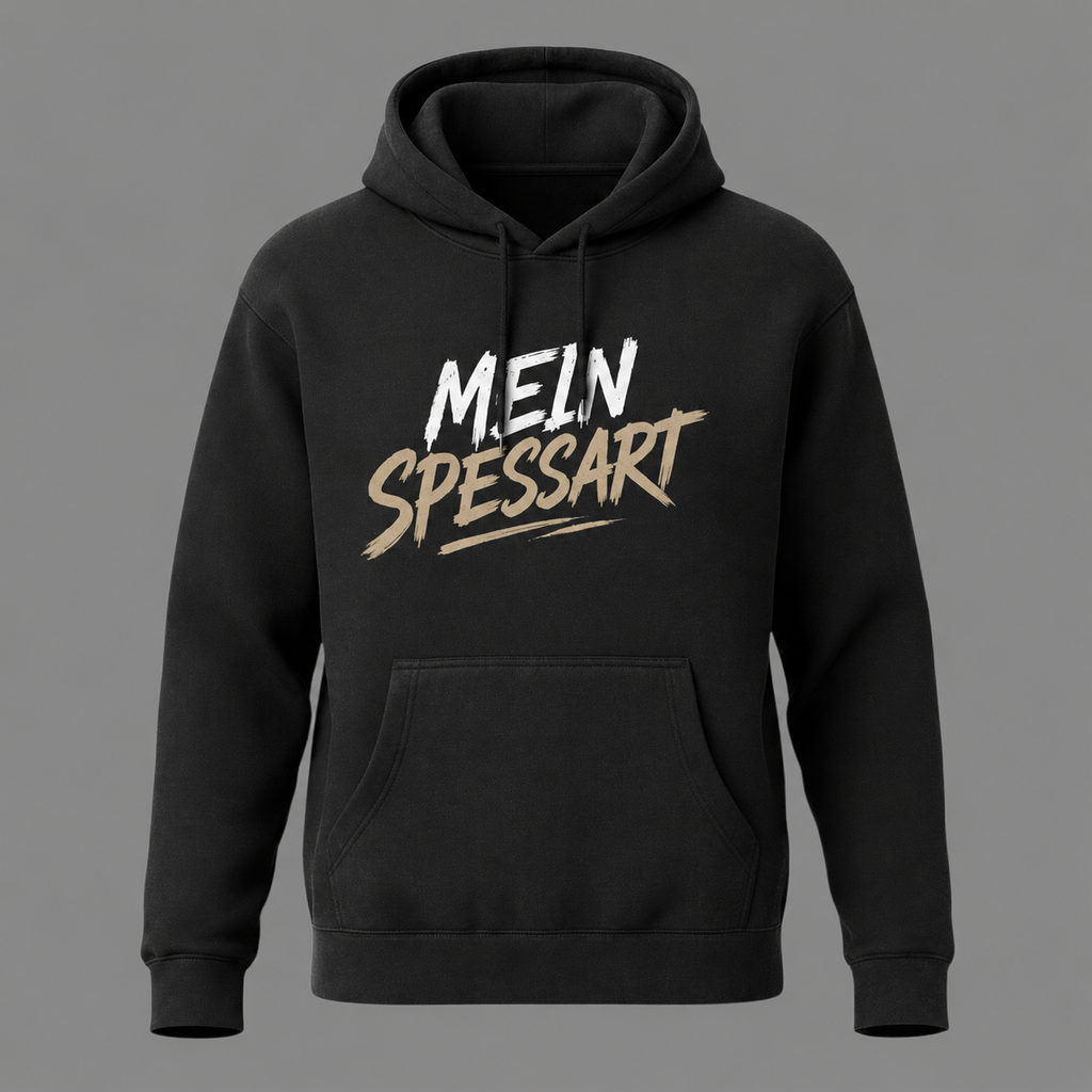 Mein Spessart Hoodie – Schwarz