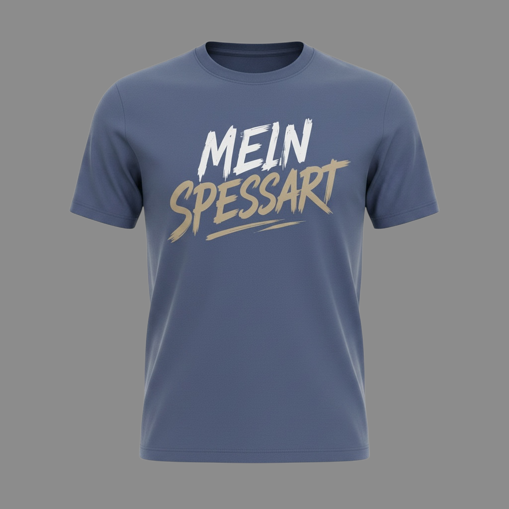 Mein Spessart T-Shirt Vintage Blue