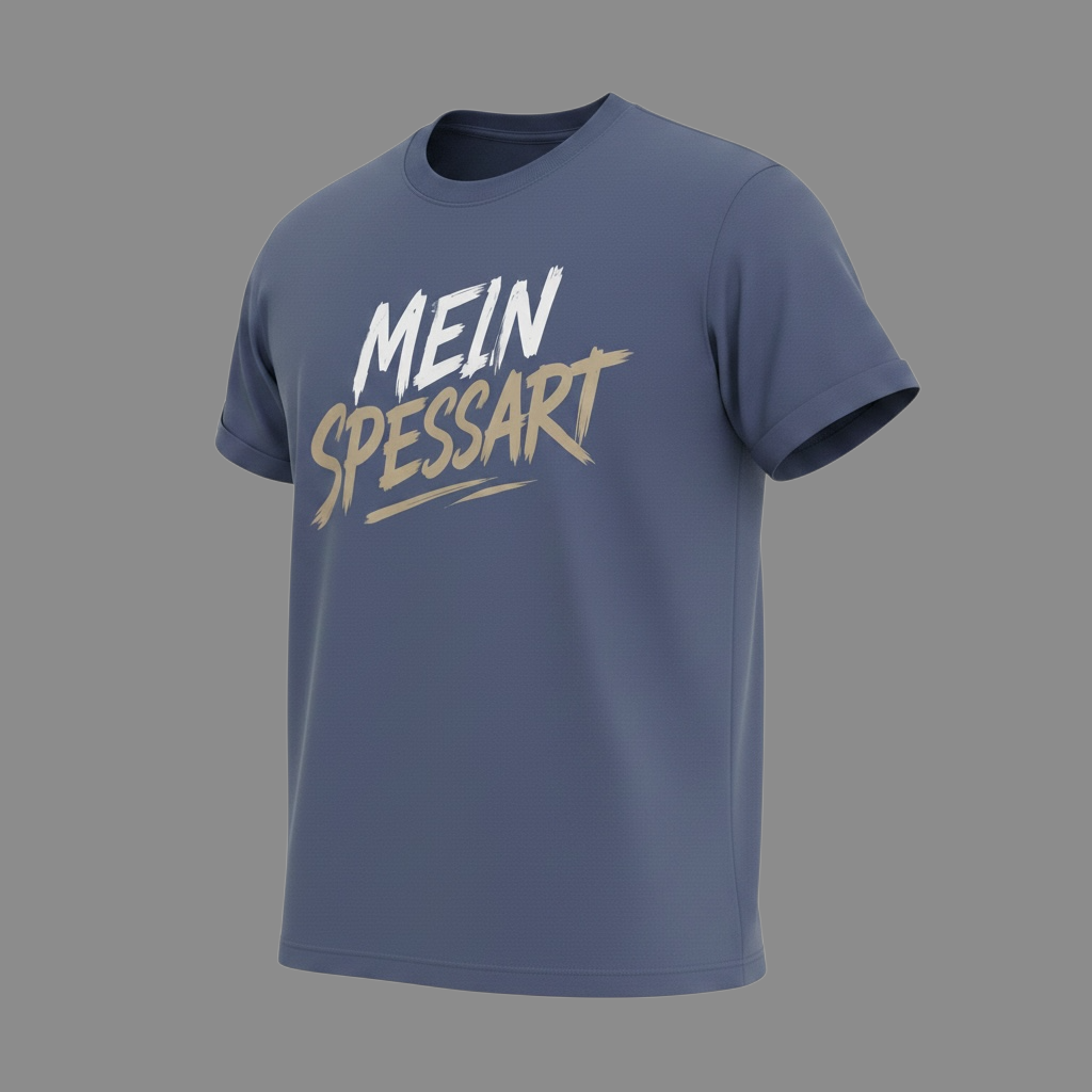 Mein Spessart T-Shirt Vintage Blue