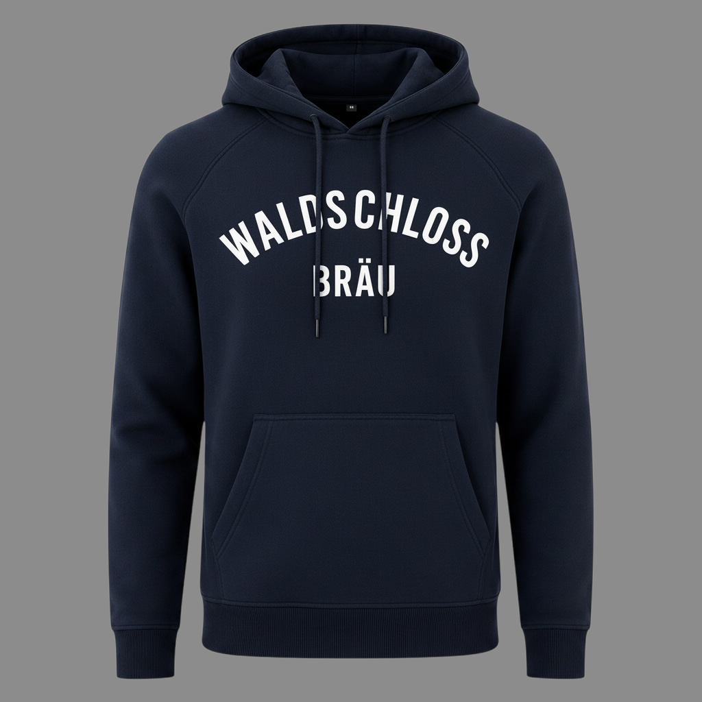 Waldschloss Bräu Hoodie Navy
