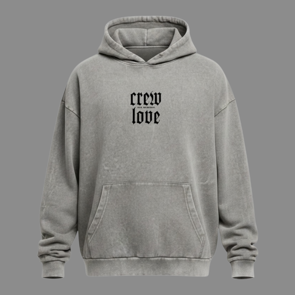 CREW LOVE Acid Wash