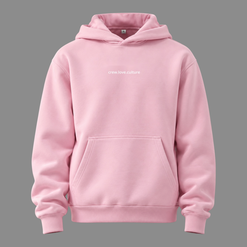CREW LOVE Hoodie- Pink